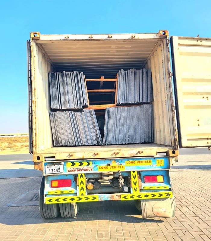 Steel Grey Granite — cutter slabs, steps, cut-to-size pieces (2 cm) — arrival photograph 2 (17 January 2025)