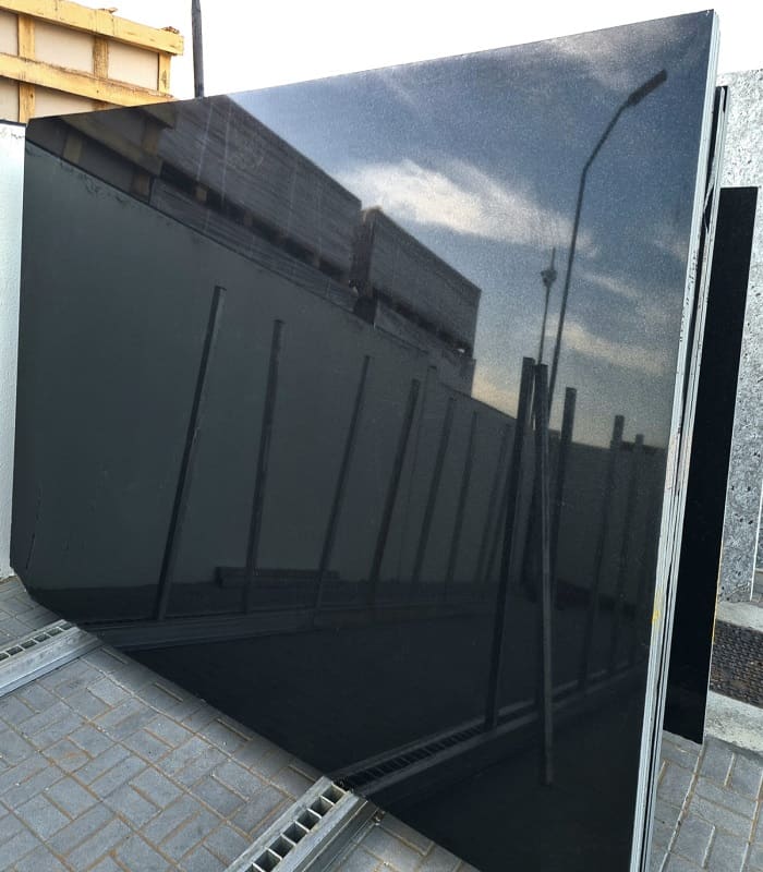 Absolute Black Granite Gangsaw slabs · 30 mm — Stones Forever