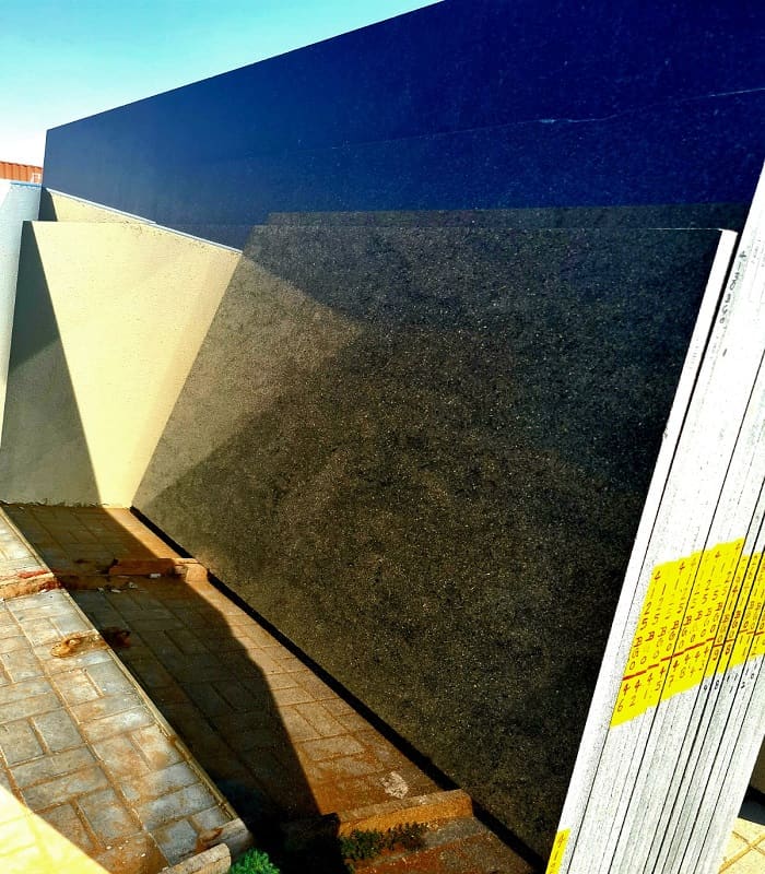 Black Galaxy Granite Gangsaw slabs · 30 mm — Stones Forever