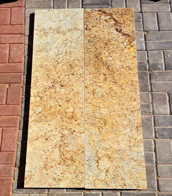 Colonial Gold Granite Steps · 30 mm