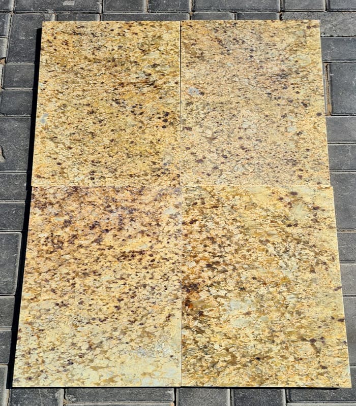 Colonial Gold Granite Tiles · 60 × 30 cm · 30 mm — Stones Forever