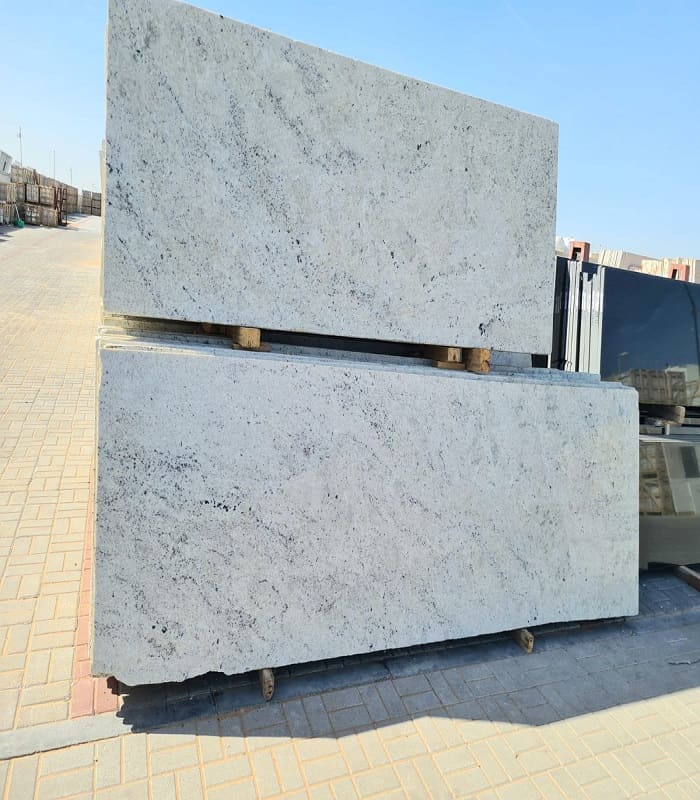 Colonial White Granite Cutter slabs · 30 mm — Stones Forever