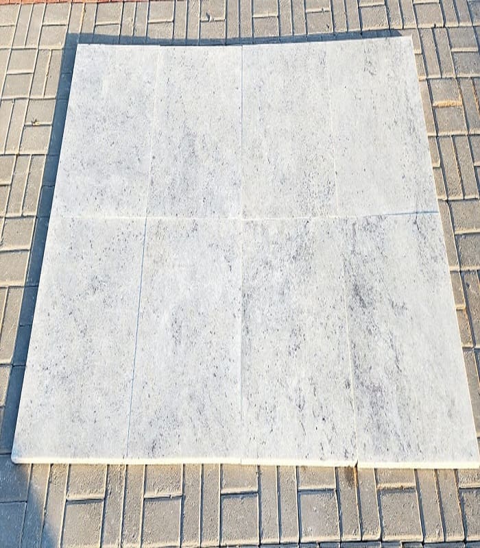 Colonial White Granite Tiles · 60 × 60 cm · 20 mm — Stones Forever