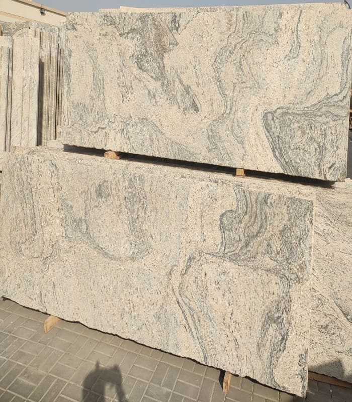 Mani White Granite Cutter slabs · 30 mm — Stones Forever
