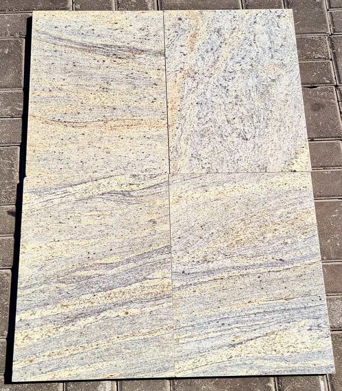 Mani White Granite Tiles · 60 × 30 cm · 20 mm — Stones Forever