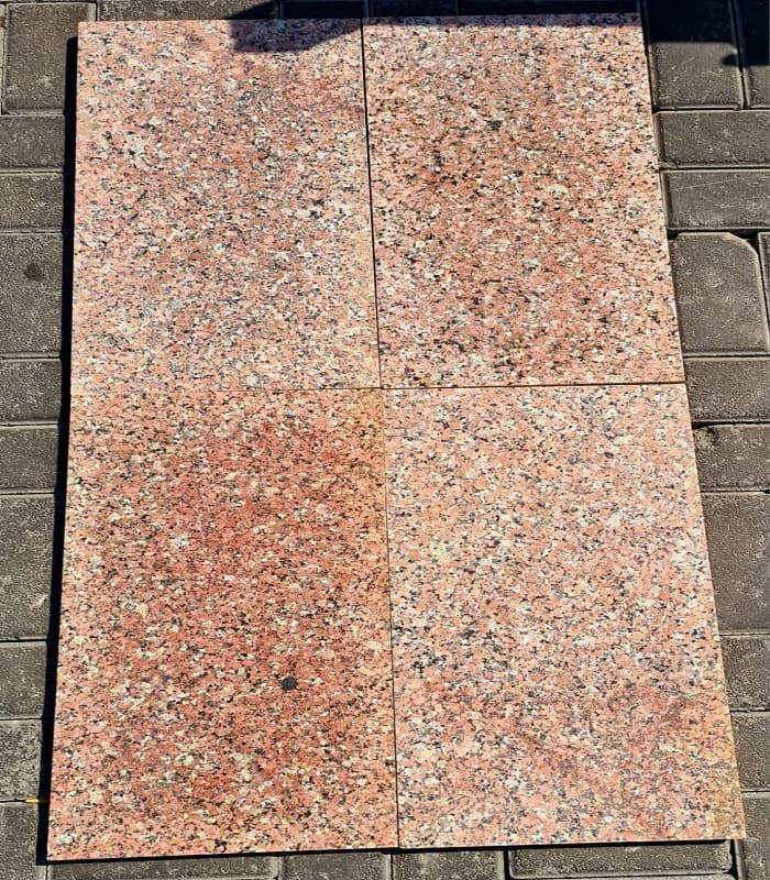 Rosy Pink Granite Tiles · 60 × 30 cm · 20 mm — Stones Forever