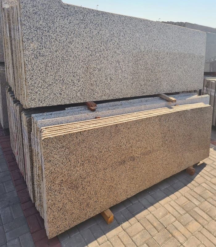 Royal Cream Granite Cutter slabs · 30 mm — Stones Forever