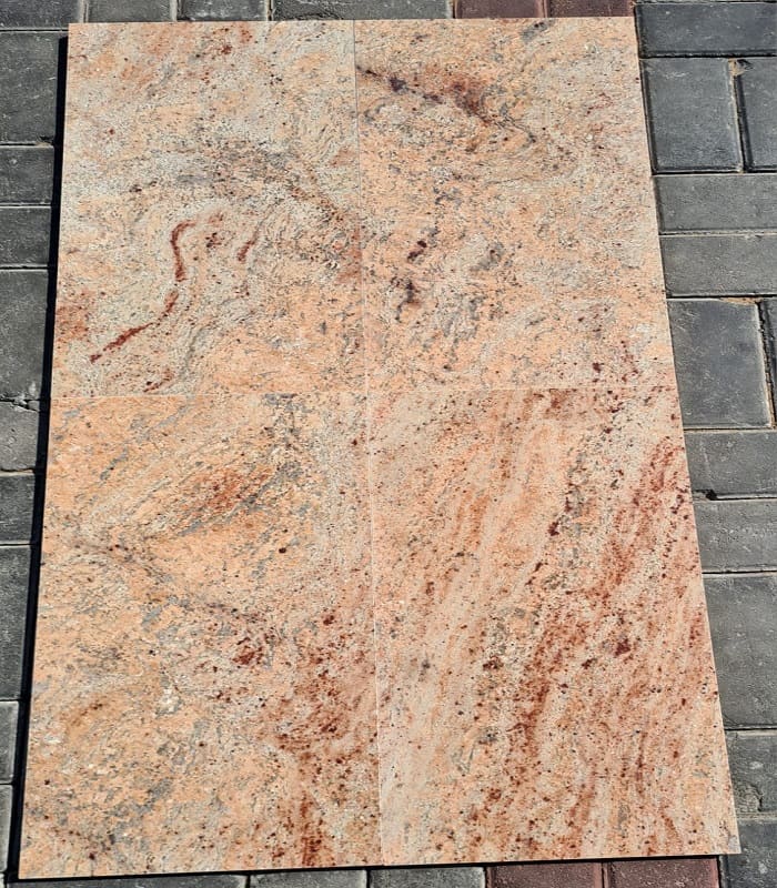Shiva Gold Granite Tiles · 60 × 30 cm · 20 mm — Stones Forever