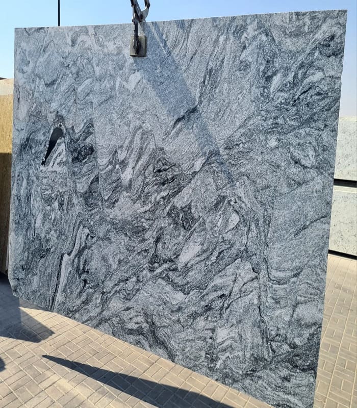 Viscon White Granite Gangsaw slabs · 20 mm — Stones Forever