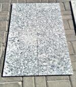 platinum white tile in floor