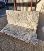 white Alaska granite