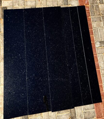 Black Galaxy Granite Steps