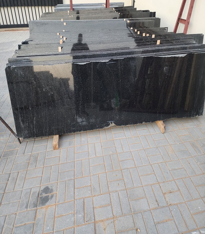 black galaxy granite