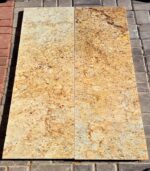 colonial gold Granite steps