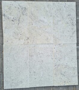 white tiles