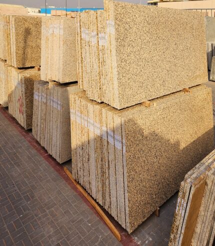 Crystal Yellow Granite Slab