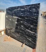 River Black Granite gangsaw Slabs