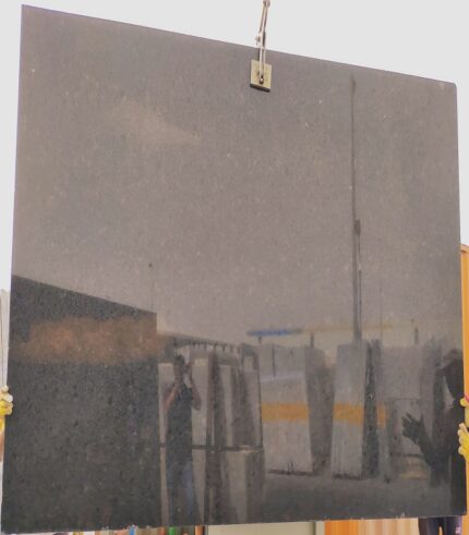 tan brown granite gangsaw slabs